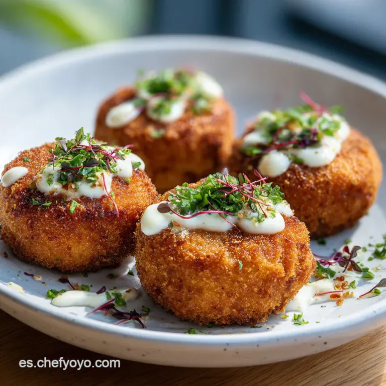 Receta Croquetas De Pollo Cremosas