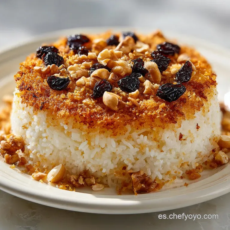Arroz Persa Crujiente con Frutos Secos