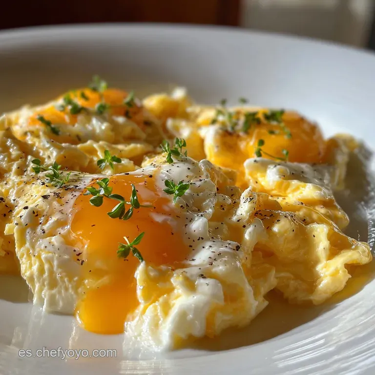 Huevos Revueltos Receta: T&eacute;cnica de Hotel