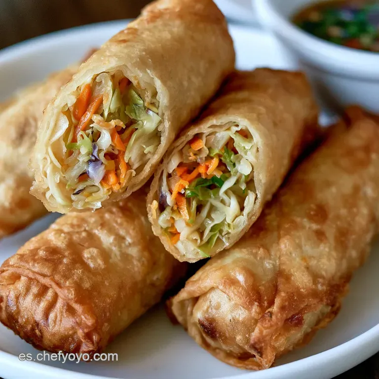 Rollitos de Primavera Crujientes