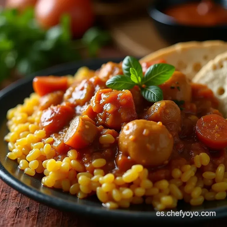 Ropa Vieja De Pollo El Favorito Caribe&ntilde;o Deshilachado Y Jugoso presentation