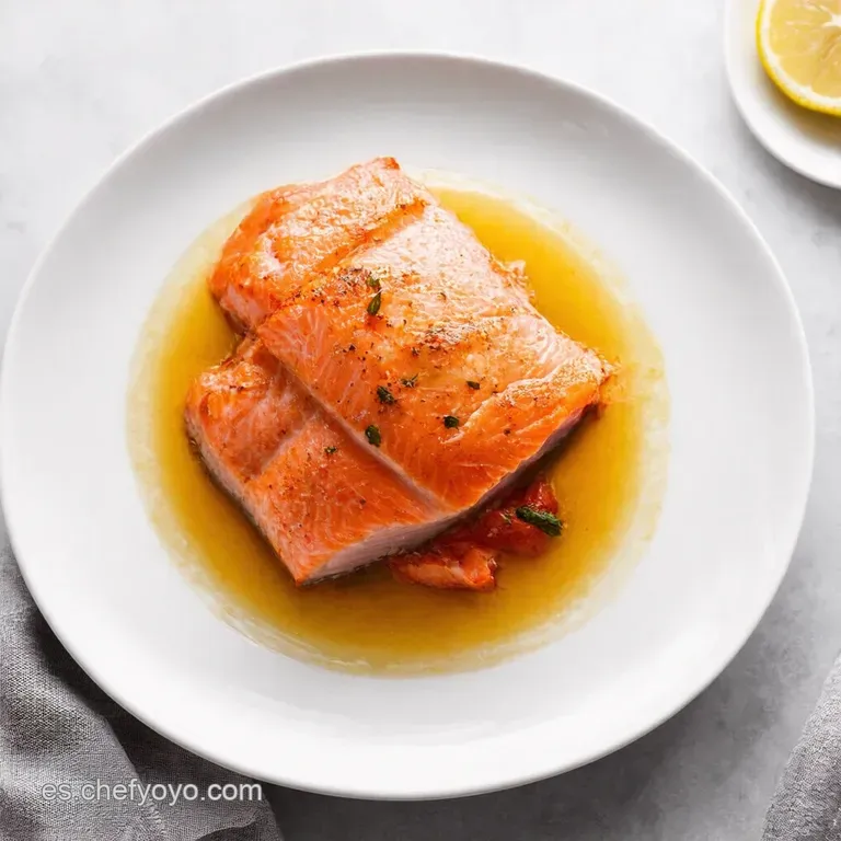 Salm&oacute;n al Horno con Lim&oacute;n y Hierbas Frescas