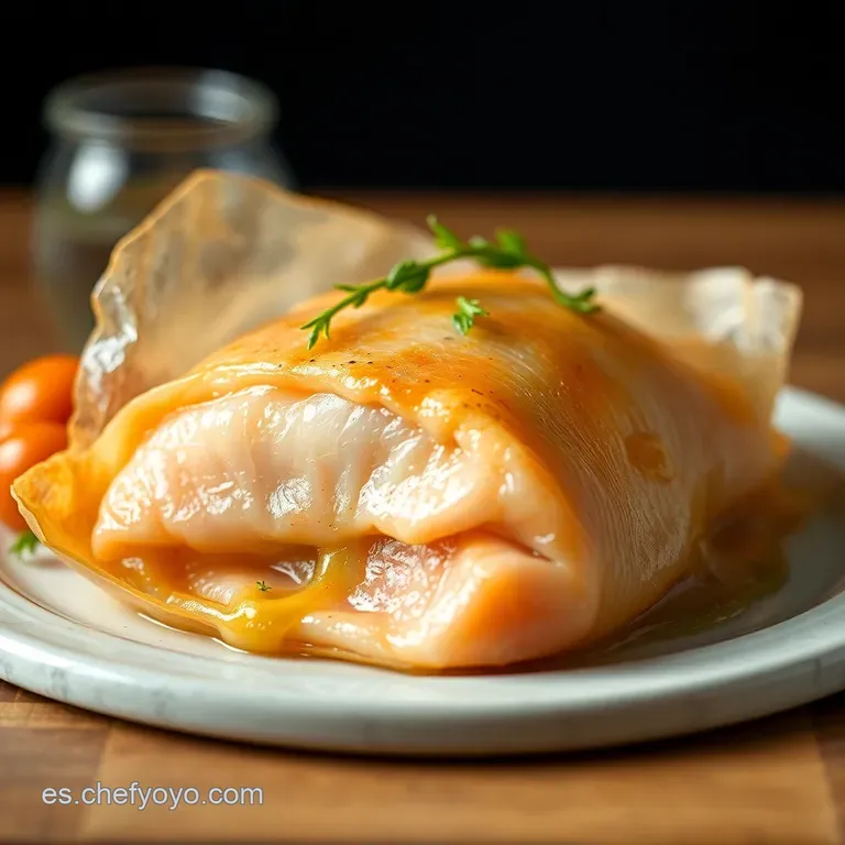 Salm&oacute;n al Papillote con Lim&oacute;n y Eneldo