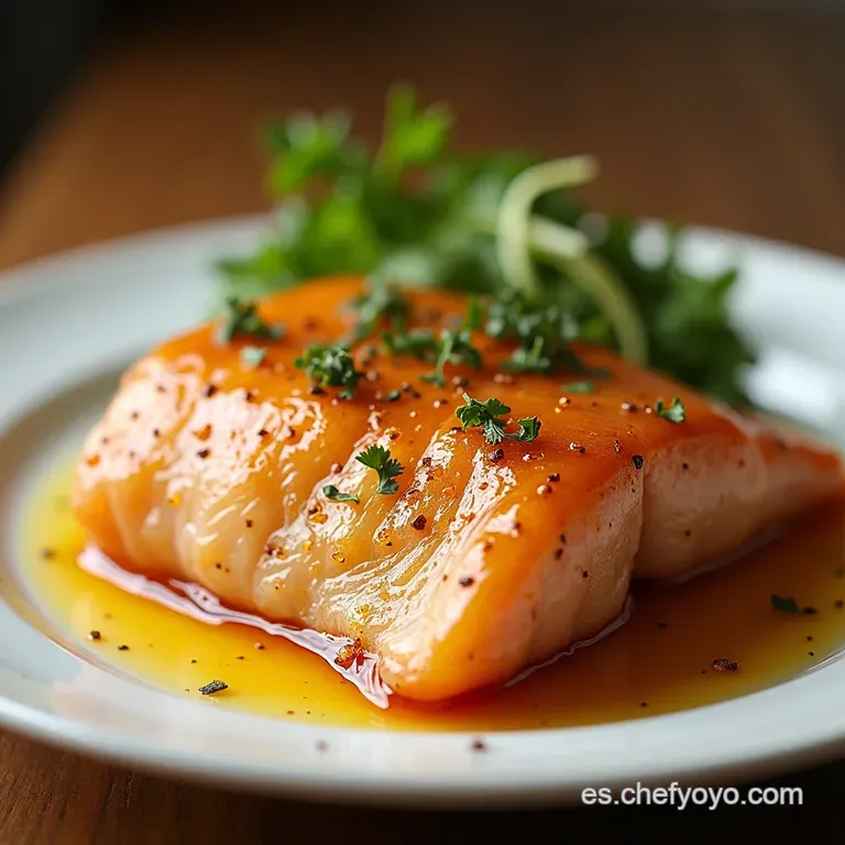 Salm&oacute;n Glaseado al Estilo Dijon Un Bocado Franc&eacute;s con Alma Espa&ntilde;ola