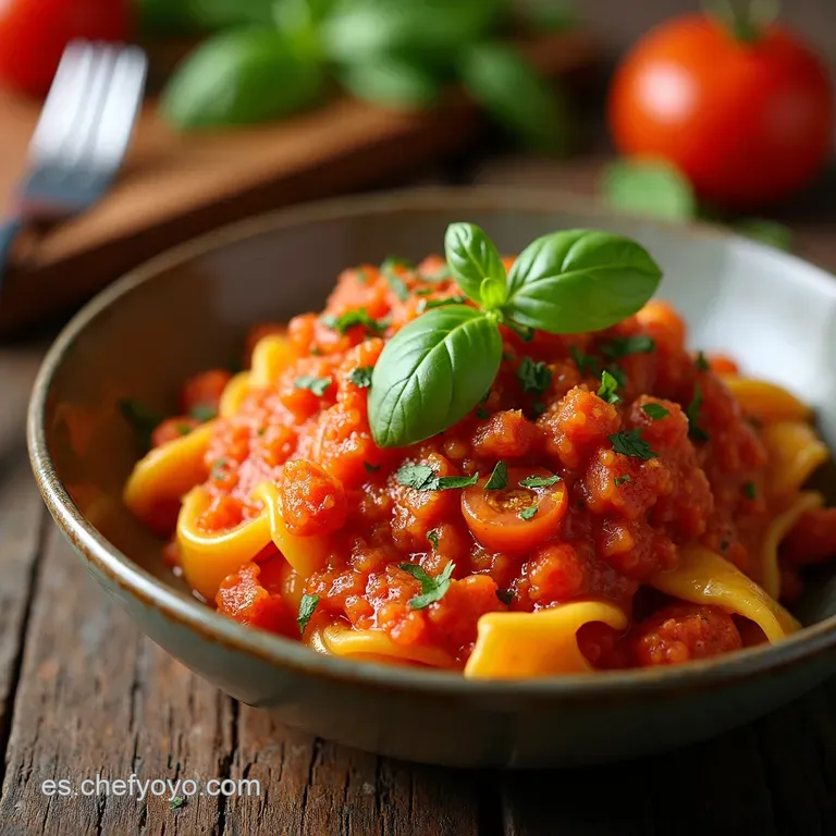El Tesoro de 15 Minutos Salsa Veloz de Tomate y Albahaca para tus Ravioles Caseros