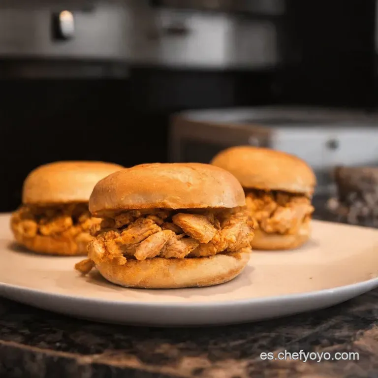 S&aacute;ndwiches Qu&eacute; Rico De Pollo Bacon Y Ranch presentation