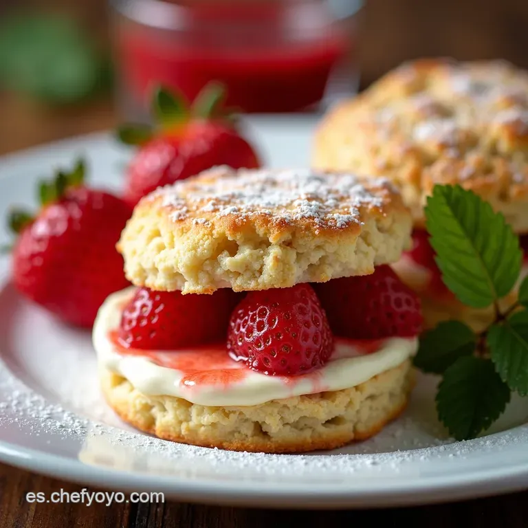 Scones de Fresa Jugosos Un Desayuno de Campeones