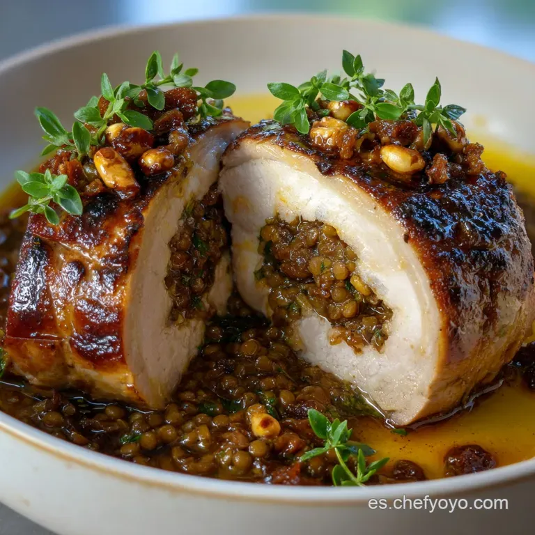 Recetas de Nochevieja: Solomillo Lentejas Suerte