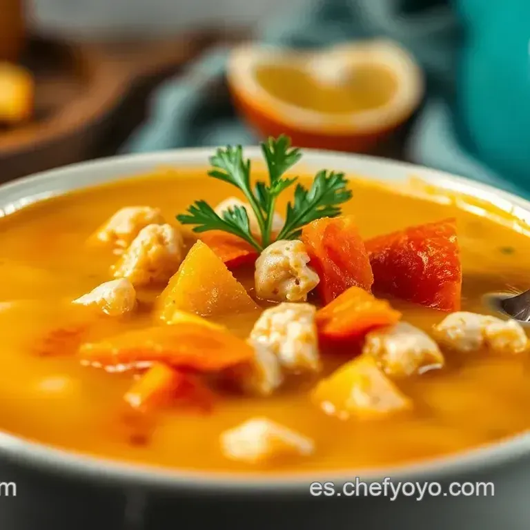 Sopa de Pollo Reconfortante: El Remedio de la Abuela