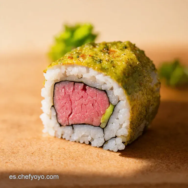 Spicy Tuna Roll Sushi Casero con Sabor a Jap&oacute;n
