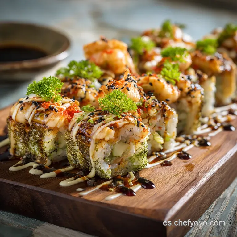 Sushi bajo en carbohidratos Rollos Samurai Sin Culpa Keto