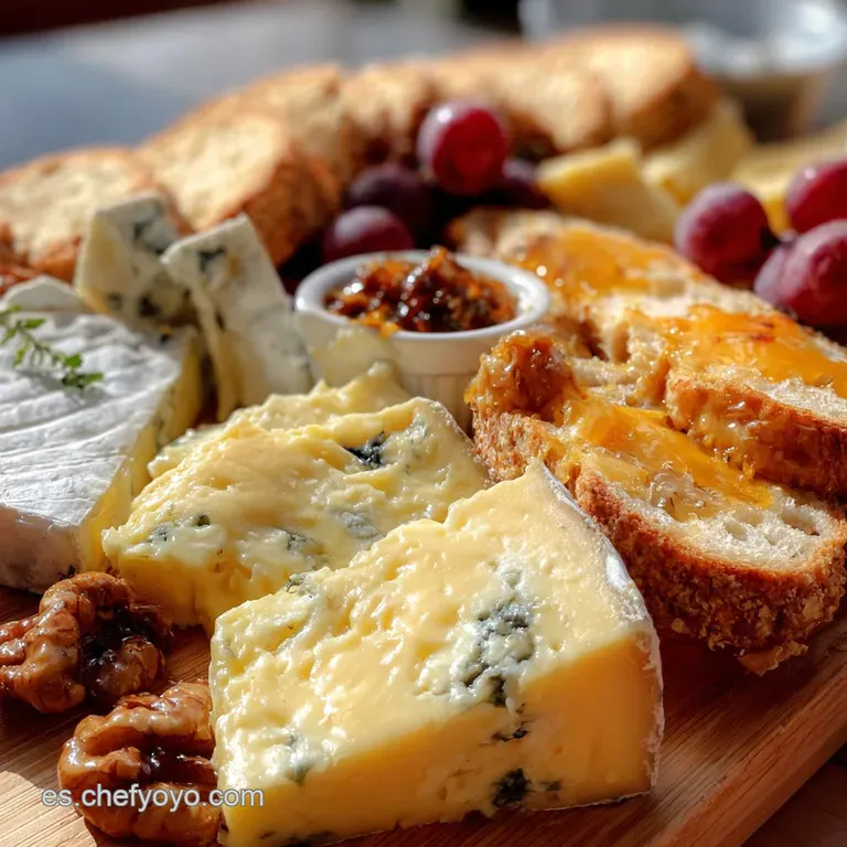 Tabla de Quesos: Un Fest&iacute;n de Texturas y Sabores