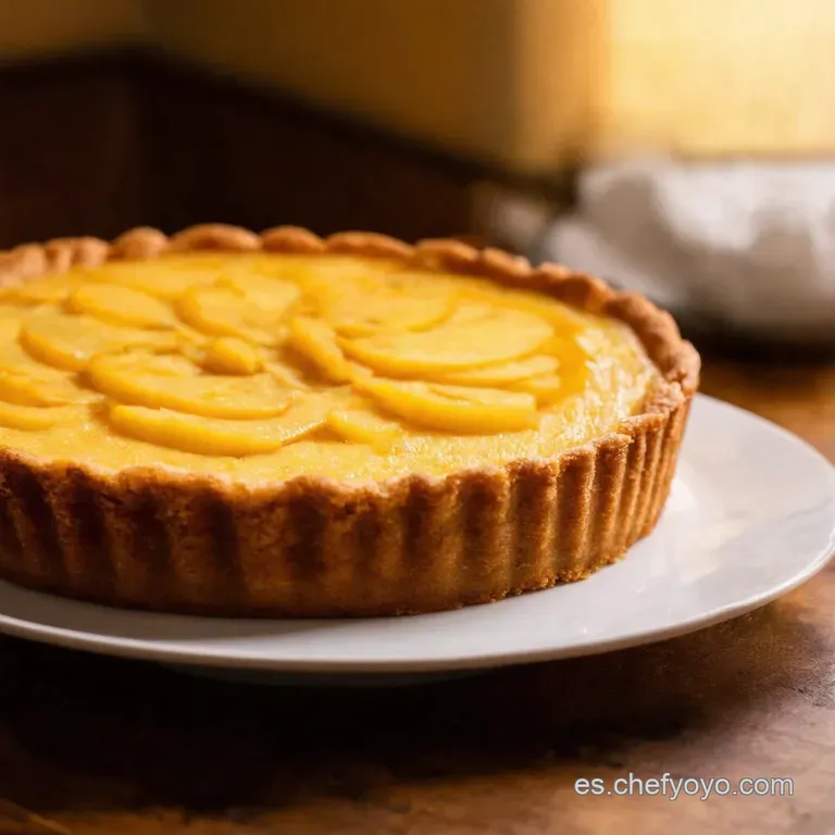 Tarta De Manzana Con Canela Y Az&uacute;car De La Abuela Pepa presentation