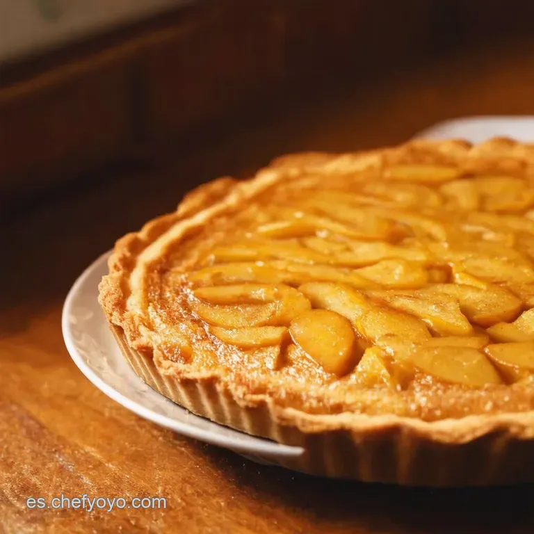 Tarta De Manzana F&aacute;cil Con Costra Crujiente De Canela presentation