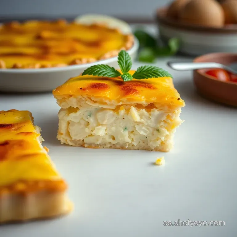 Tarta de Pollo al Estilo de la Abuela