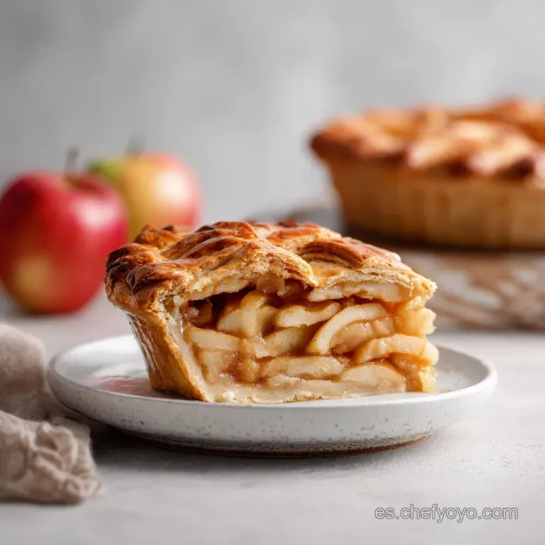 Tarta de Manzana de la Abuela con Crema