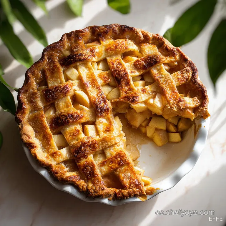 Receta de Tarta de Manzana F&aacute;cil y R&aacute;pida