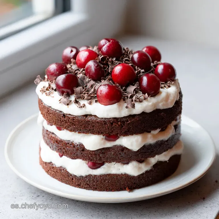 Tarta Selva Negra: Receta Original Alemana