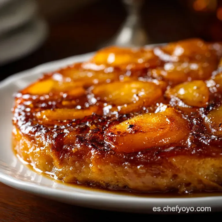 Tarta Tatin Cl&aacute;sica de Manzana: El Caramelo Invertido Perfecto