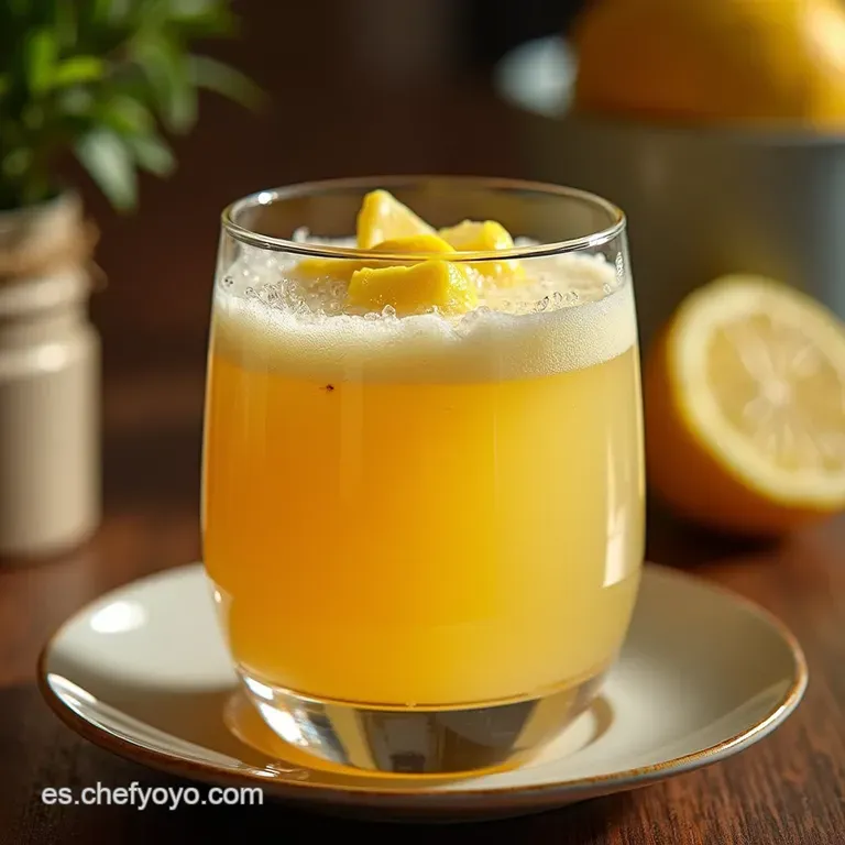 Elixir De La Siesta T&eacute; Helado De Lim&oacute;n Hierbabuena Y Toque C&iacute;trico presentation