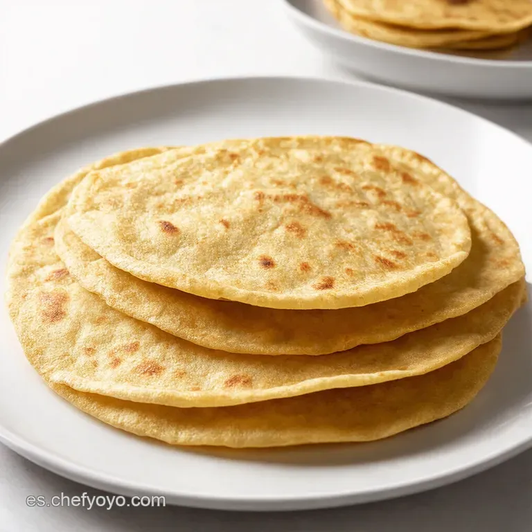 Tortillas Caseras Pan Plano Sin Levadura F&aacute;cil