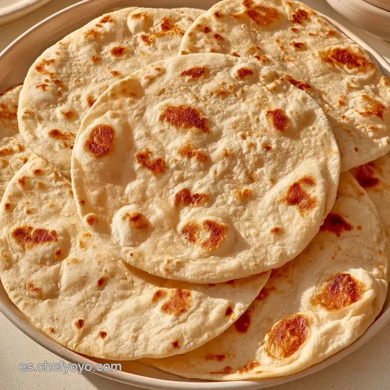 Tortillas De Trigo Caseras en 55 Minutos