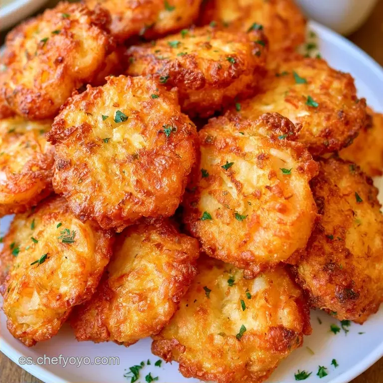 Tortillitas De Camarones En Freidora De Aire