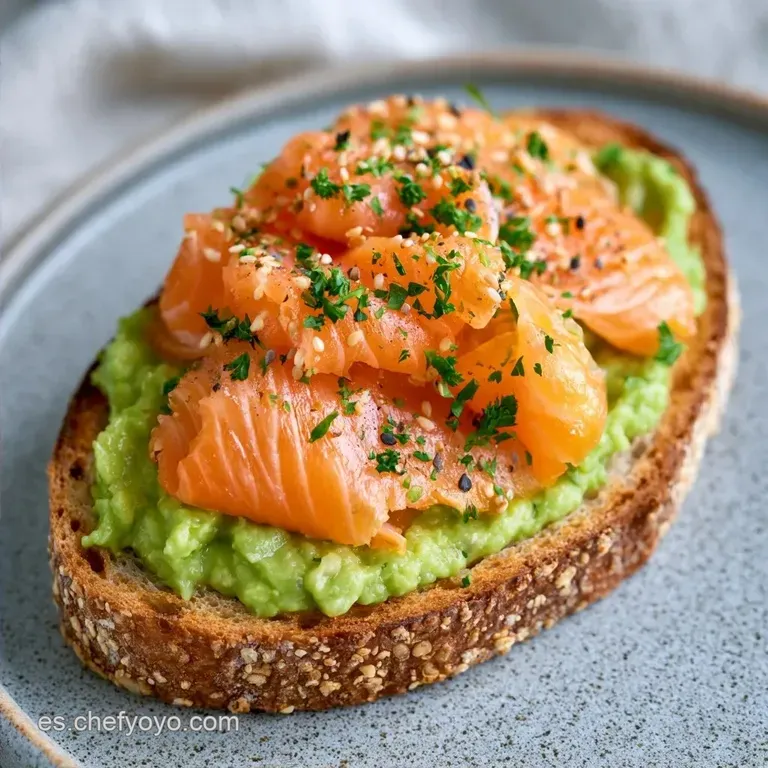 Tostas de Aguacate y Salmón: Cena Rápida Verano