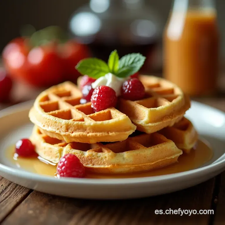 Waffles Caseros Espectaculares presentation