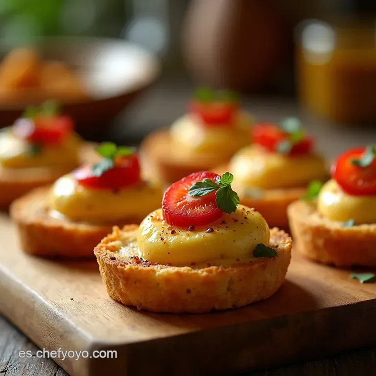 Zarzuelas Rusas De Champi&ntilde;ones Con Ajo Cremoso presentation