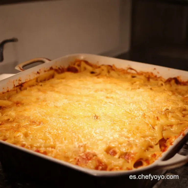 Ziti Al Forno Cinco Quesos Sabor Casero a La Italiana presentation